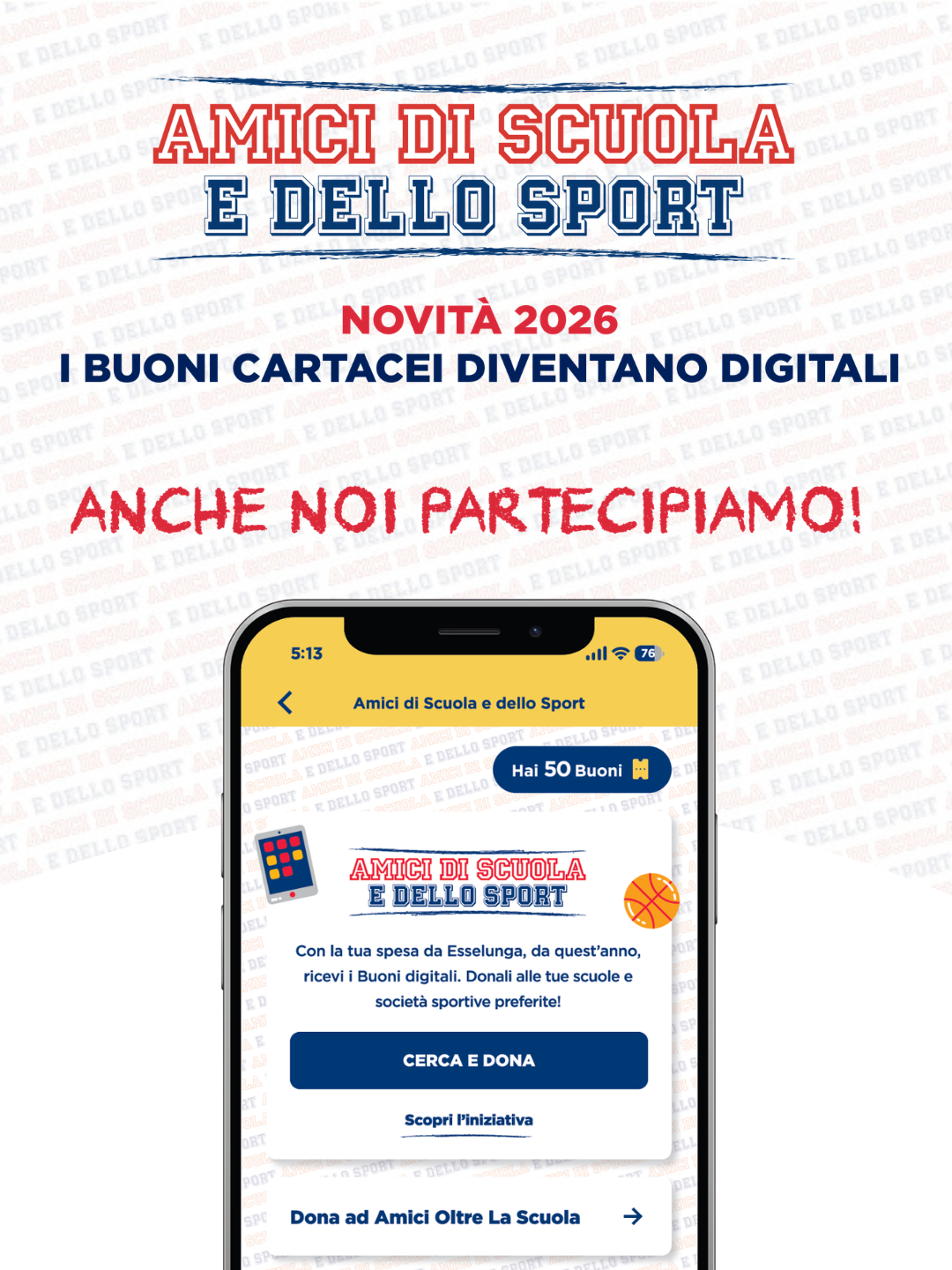 Amici di scuola e dello sport